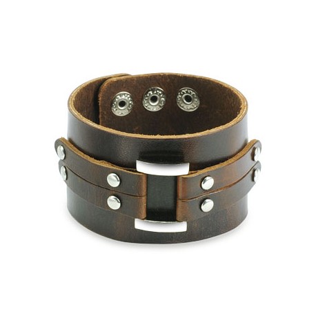 Bracelet Brown Wide