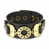 Black Leather Bracelet