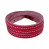 Bracciale con cucita al centro