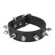 Bracciale cinturino in pelle Spike