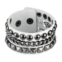 Pyramid & Ball Studs Bracelet