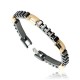 Segmented Black Bracelet