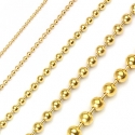 Gold Ball Necklace