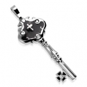 Key CZ 316L Stainless Steel Pendant