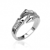 Claw Ring 316L Stainless Steel
