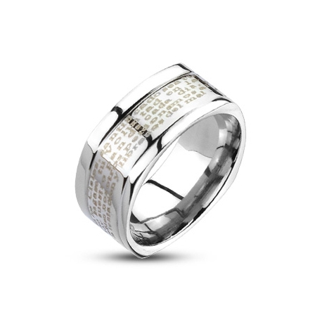 Prayer Ring 316L Stainless Steell