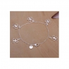 Bracelet four-leaf clover