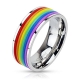 Anello Arcobaleno a Righe