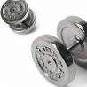 12mm Dumbbell IP Faux Fake Plugs