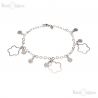 Fiore Bracciale Argento 