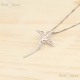 Cross Pendant CZ Necklaces