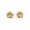Orecchini Fiori Smaltati e Strass