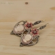 Cammeo Vintage Silver Earrings