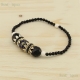 Bracciale Elastico Onice Nera