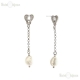 Pearl Earrings Silver