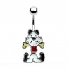 Cane Piercing Ombelico