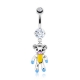 Orsetto Teddy Piercing Ombelico