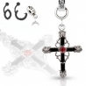 Croce Nero Piercing Ombelico