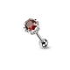 Corona Vintage e Grande CZ Barbell Piercing