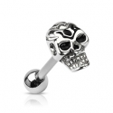 Cranio Top Barbell Piercing