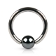 Cerchio Sfera Hematite Piercing