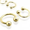 Barra circolare Palline Septum Piercing