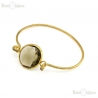 Bracciale Rigido con Strass
