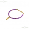 Stones and pendant Bracelet