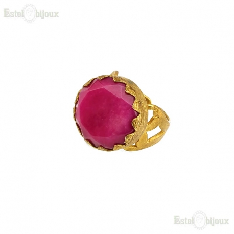 Anello Giada Rossa