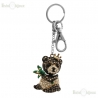 Teddy Bear Strass Pendant Keychain