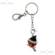 Witches Broom and Crystals Pendant Keychain