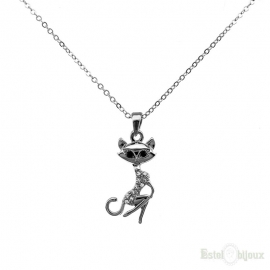 Black Cat Necklace