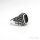 Black Onyx Sterling Silver 925 Ring