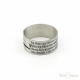 Our Father Prayer Sterling Silver 925 Ring