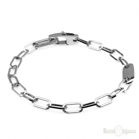 Bracciale Catena Grande in Argento 925