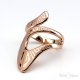 Greek Design Gold Plated Ring