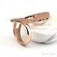 Greek Design Gold Plated Ring