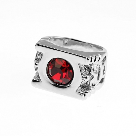 Anello Cristallo Rosso