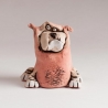 Figurina in ceramica Cane Bulldog