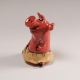 Piglet Figurine Ceramic