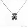 Collana Orsetto Colore Argento