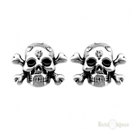 Skull and Bones Earrings