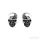 Skull and Strass Earrings