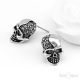 Skull and Strass Earrings