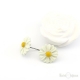 Chamomile Flower Stud Earrings