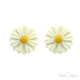 Chamomile Flower Stud Earrings