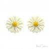 Chamomile Flower Stud Earrings