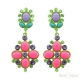 Pendants Multicolor Strass Stud Earrings