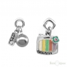 TV Remote Control Dangle Stud Earrings