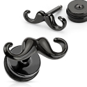 Mustache Fake Plug Black IP